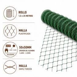 MALLA SIMPLE TORSION...