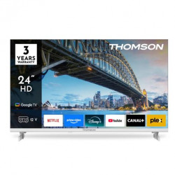 TELEVISOR BLANCO LED HD 24"...