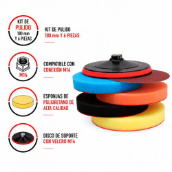 KIT PULIDO 180MM AICER AC1834