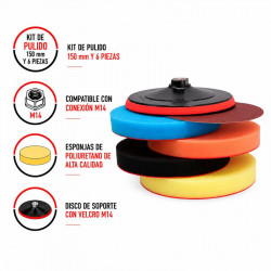 KIT PULIDO 150MM AICER AC1833