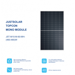 PANEL SOLAR TOPCON 500W 120...