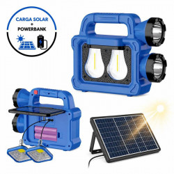 LINTERNA SOLAR RECARGABLE...