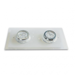 PLAFON FOCO DOBLE LUXURY DIM