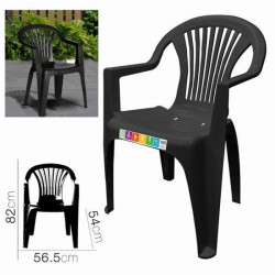 SILLA PLASTICA JARDIN CON...