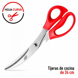 TIJERA DE COCINA CURVA  24...