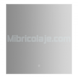 ESPEJO DE BAÑO LED 80X80 CM...