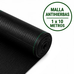 MALLA ANTIHIERBA NEGRA 1X10...