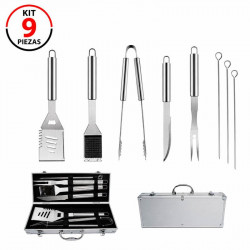 JUEGO ACCESORIOS BARBACOA...
