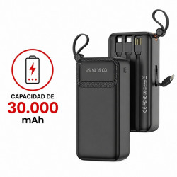 POWERBANK 30000MAH CON 4...