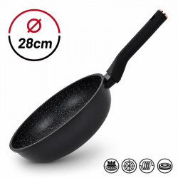 WOK GRANITE STONE 28CM...