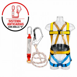 ARNÉS ANTICAÍDA + CUERDA DE...