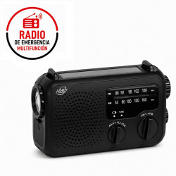 RADIO SOLAR EMERGENCIA...