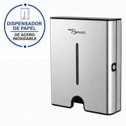 DISPENSADOR DE PAPEL INOX...
