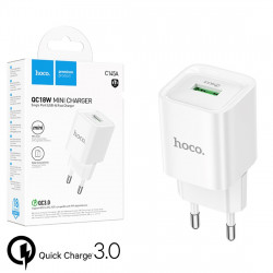 CARGADOR USB-A HOCO C145A...