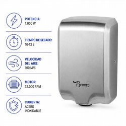 SECADOR DE MANOS INOX CON...