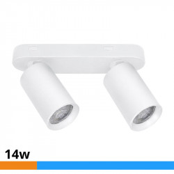 APLIQUE LED BLANCO 2 FOCOS...