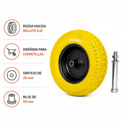 RUEDA MACIZA DE POLIURETANO...