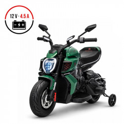 MOTO BATERIA DUCATI VERDE...
