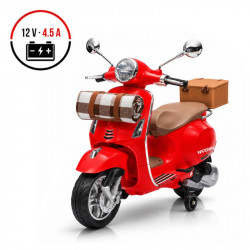 MOTO VESPA PRIMAVERA ROJA...