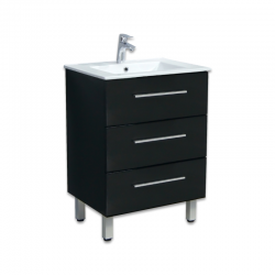 MUEBLE BAÑO NEGRO SERIE...
