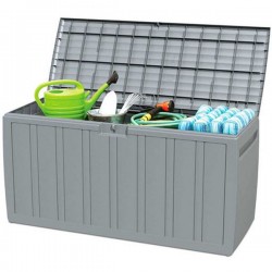 BAUL RESINA GRIS 270 LITROS...