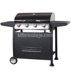 BARBACOA A GAS 4 FUEGOS...