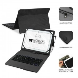FUNDA CON TECLADO 10,1"...