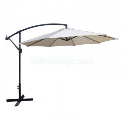 SOMBRILLA COLGANTE BEIGE 3...