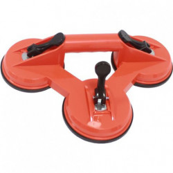VENTOSA TRIPLE 115MM 100KGS...