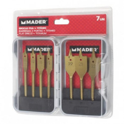 JUEGO 7 PCS BROCAS ALETAS...