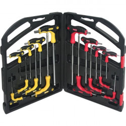 JUEGO 16 PCS LLAVES EN T...
