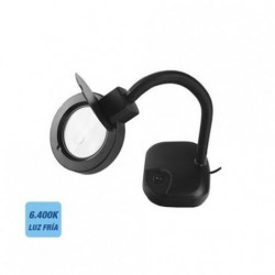 FLEXO LUPA NEGRO 12W DE...