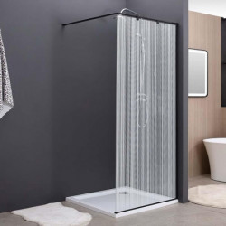 MAMPARA DUCHA PANEL NEGRO 1...