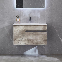 MUEBLE BAÑO GRIS MARRON...