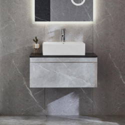 MUEBLE BAÑO GRIS SERIE PAX...