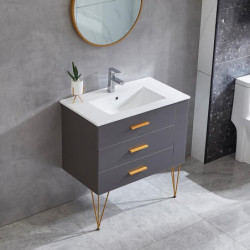 MUEBLE BAÑO GRIS SERIE...