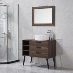 MUEBLE BAÑO WENGUE SERIE...
