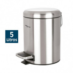 PAPELERA DE BAÑO INOX 5...