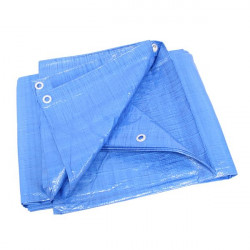 TOLDO 3X4 MTS AZUL OJETES...