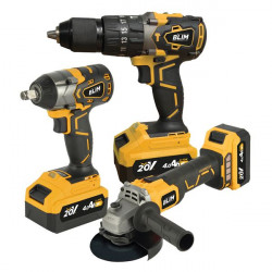 PACK 20V TALADRO + LLAVE...