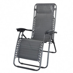 SILLON MULTIPOSICION GRIS...