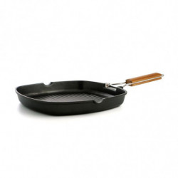 SARTEN ASADOR 24CM ALUMINIO...