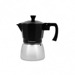 CAFETERA 3 TAZAS ACERO Y...