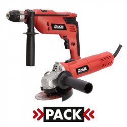 PACK TALADRO PERCUTOR 800 W...