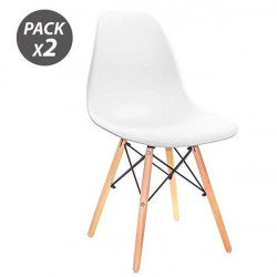 PACK 2 SILLAS DESIGN D100...