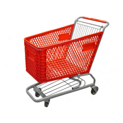 CARRO COMPRA ROJO 160...