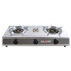 COCINA GAS INOX 3 FUEGOS...