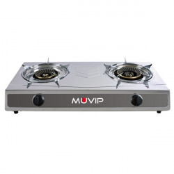 COCINA GAS INOX 2 FUEGOS...