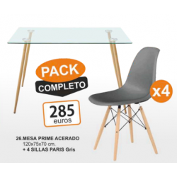 PACK MESA CRISTAL PRIME...