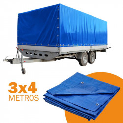 LONA DE PROTECCIÓN AZUL 3X4...